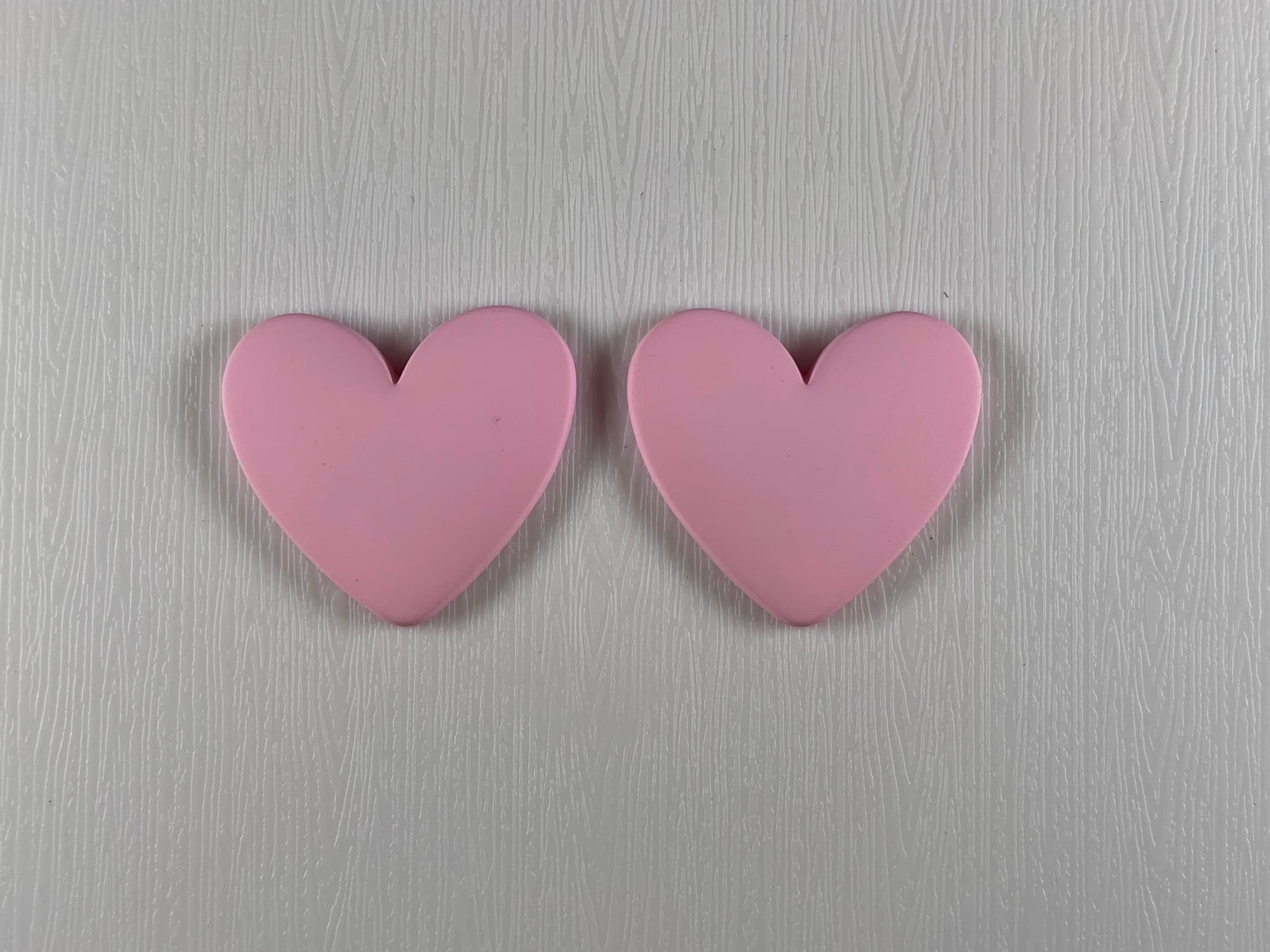 Heart-shaped Cabochons- Matt (1 Piece)