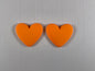 Heart-shaped Cabochons- Matt (1 Piece)