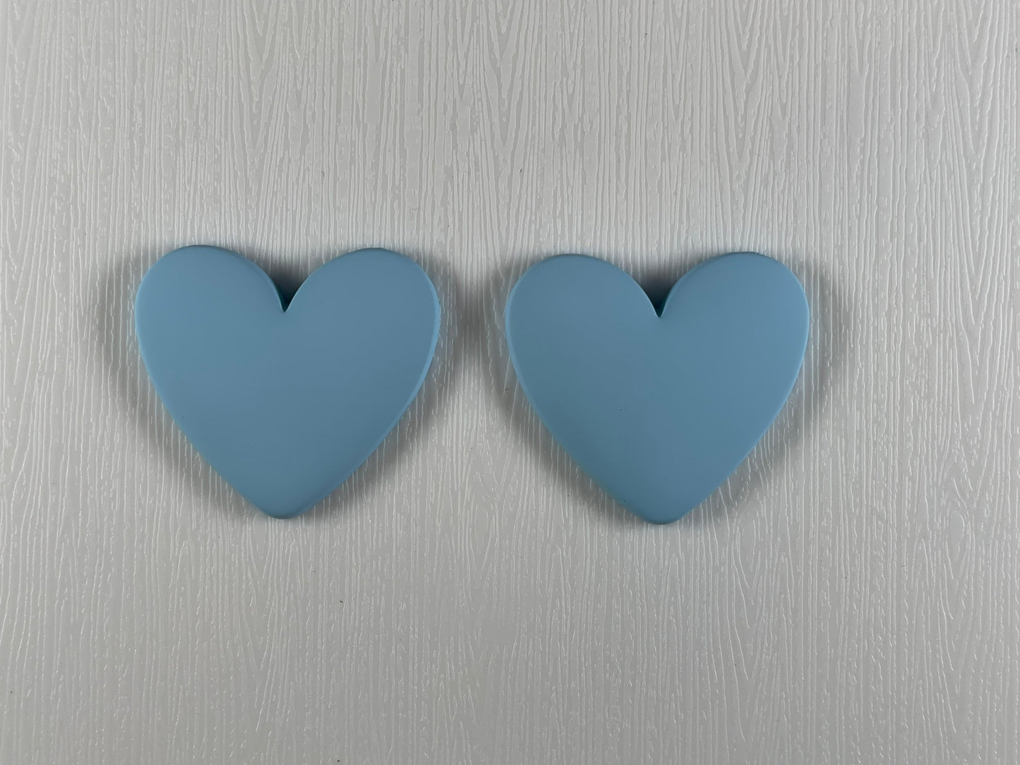 Heart-shaped Cabochons- Matt (1 Piece)