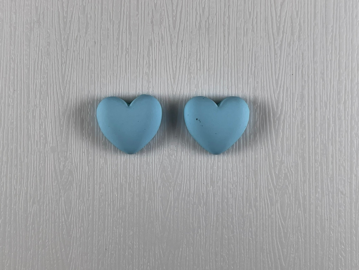 Small Heart-shaped Cabochons- Matt (1 Piece)