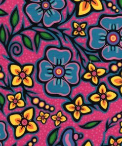 Jackie Traverse Ojibway Florals- Rose