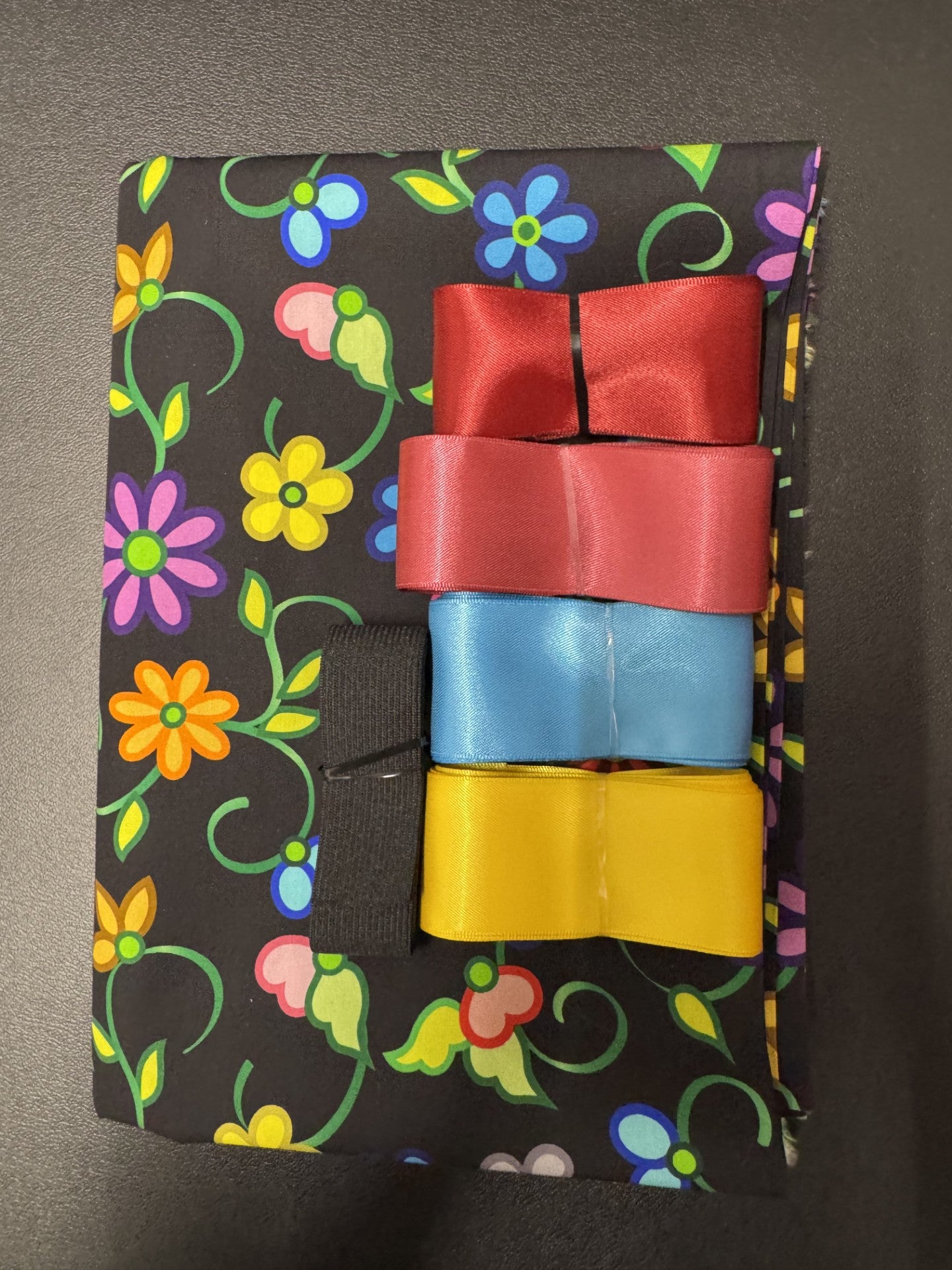 Ribbon Skirt Starter Kits (Basic set) Kokom Flowers 2- Black 2