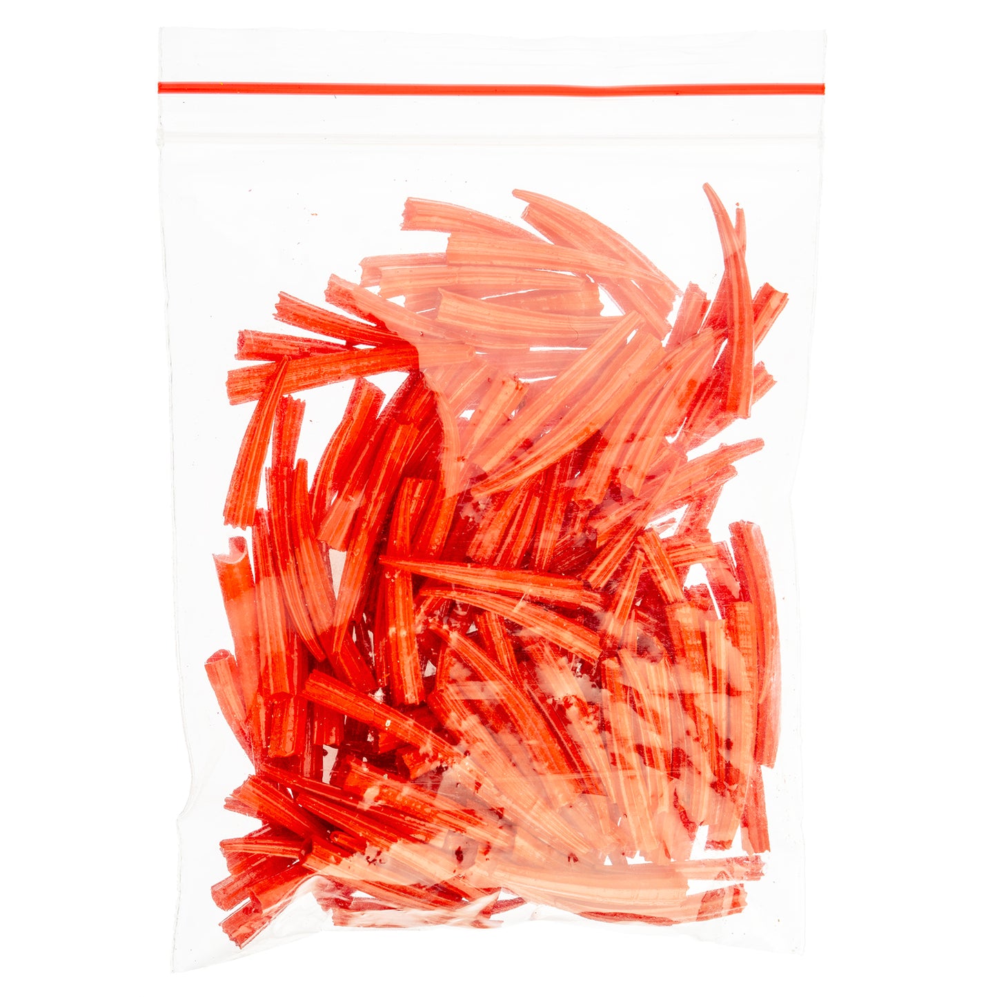 Orange Dentalium Shell Ridged (Canada Only)