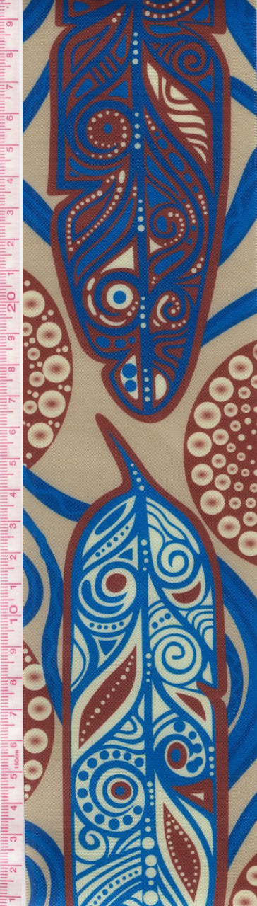 Feather Satin Ribbon (RI-FETH-BEIG)