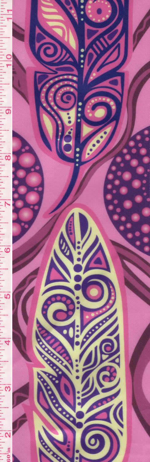 Feather Satin Ribbon (RI-FETH-FUSH)
