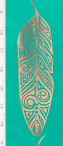 Feathers Metallic Ribbon (RI-FTHM-GTRQ)