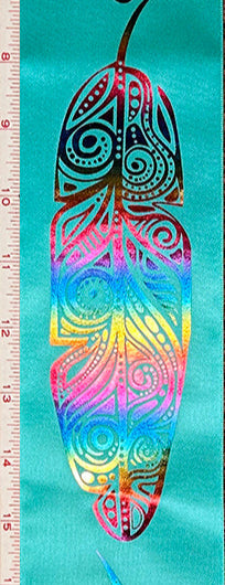 Feathers Metallic Ribbon (RI-FTHM-RAQ2)