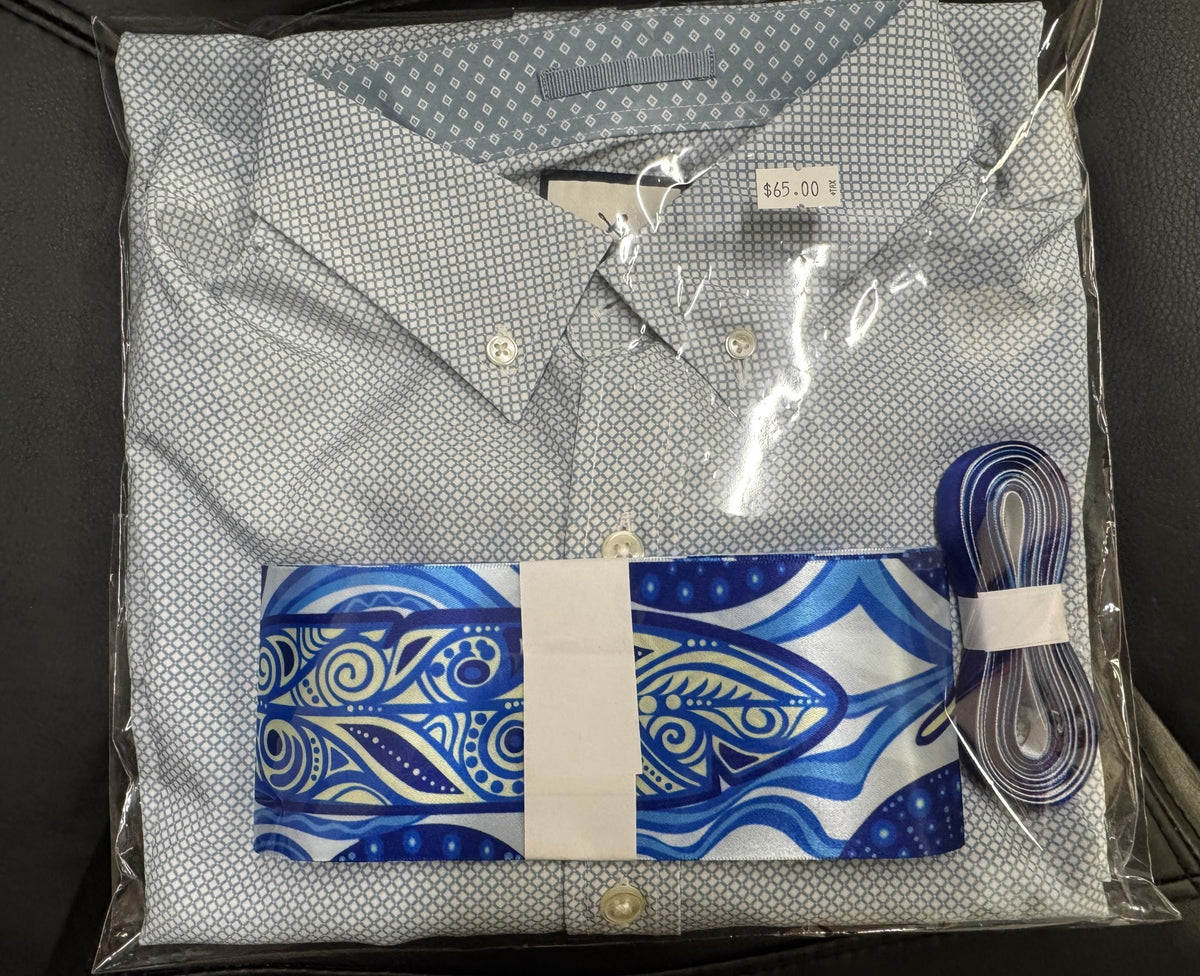 Men's Ribbon Shirt (Basic set) – Heritage Shine Creations