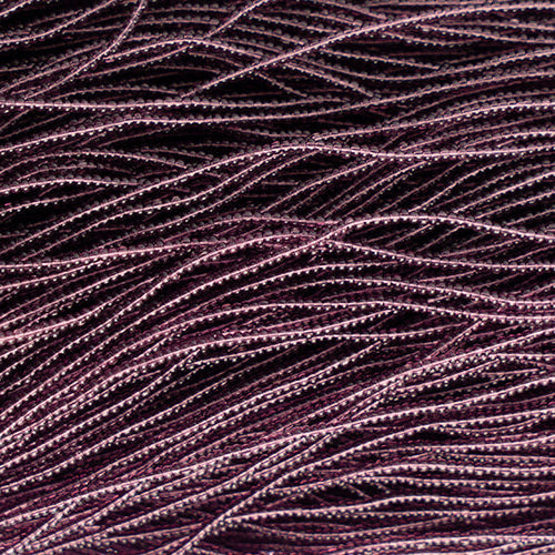 Transparent Amethyst Strung- Czech Seed Beads size 13