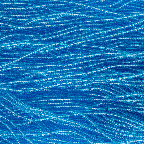 Transparent Light Aqua Strung- Czech Seed Beads size 13