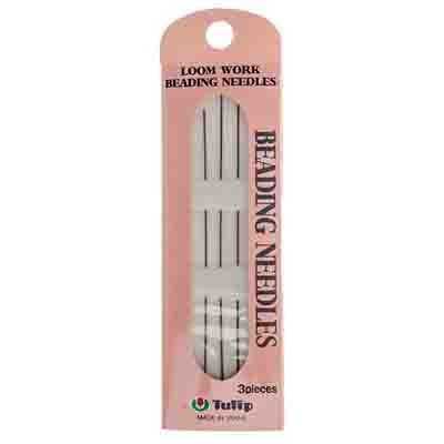 Tulip Loom work Beading Needle 3pcs. - .50x90mm
