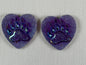 Heart Bear Paw Cabochons (1 piece each)